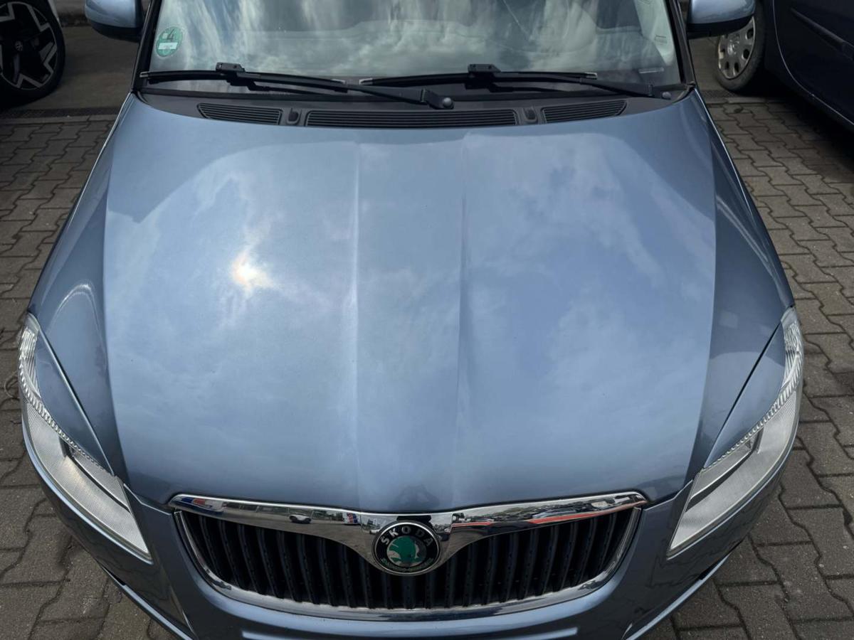 Skoda Fabia 2 5J original Motorhaube 9154 Satin Grey Bj.2009